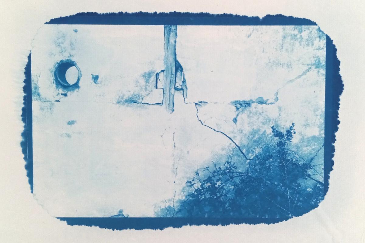 Cyanotype mémoire camps Rivesaltes 6