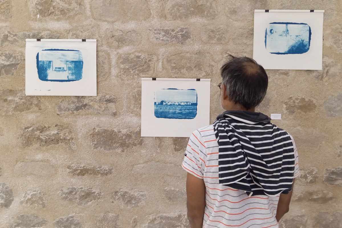 Cyanotype mémoire camps Rivesaltes 11