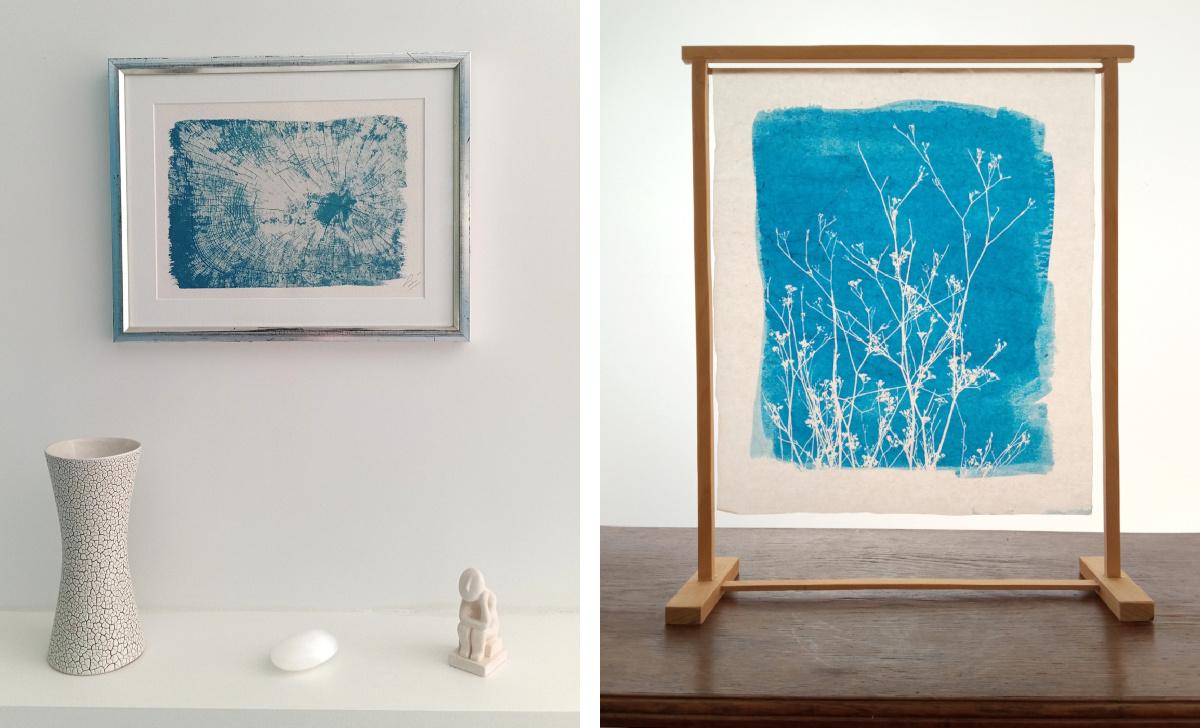 Cyanotype paysages sensibles 20