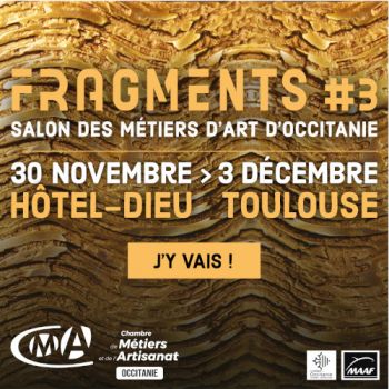 Affiche Salon des métiers d'art d'Occitanie