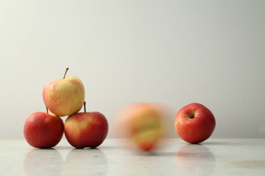 photographie nature morte pommes